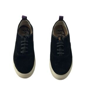 Eytys Unisex Sneakers Mother Low Top Black Suede Mens 7.5 Womens 9